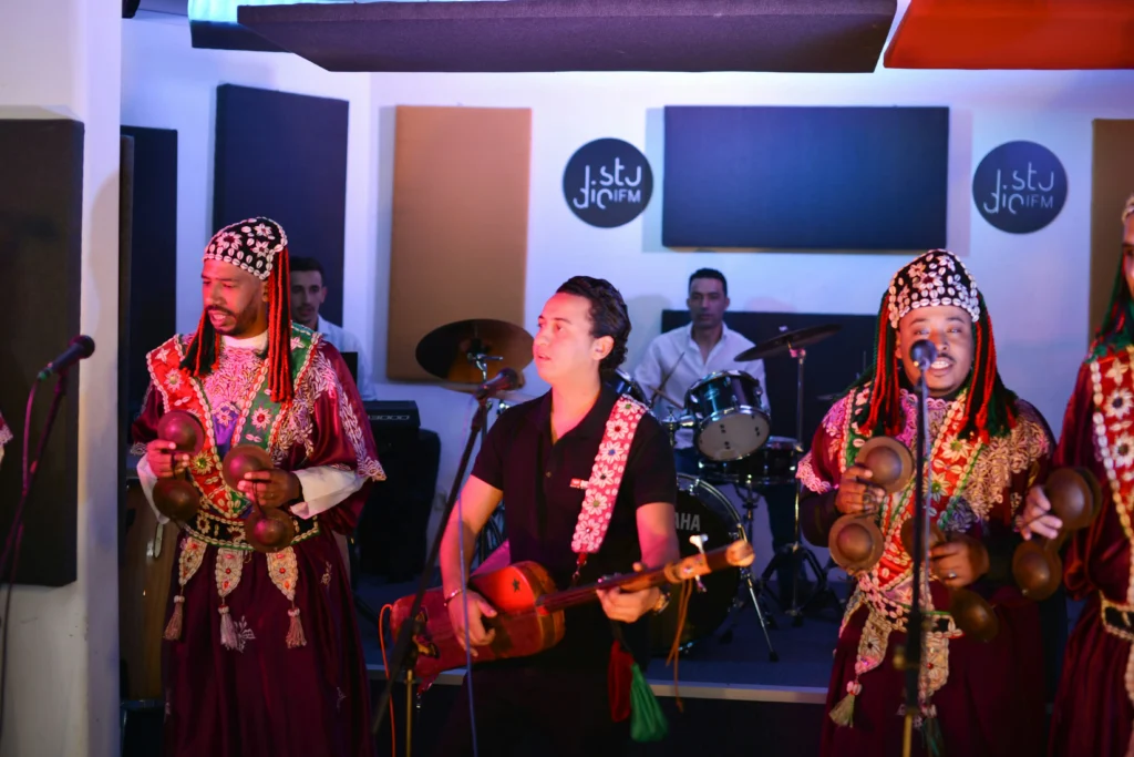 Entertainment nightlife activities Morocco Marrakech rooftop dining