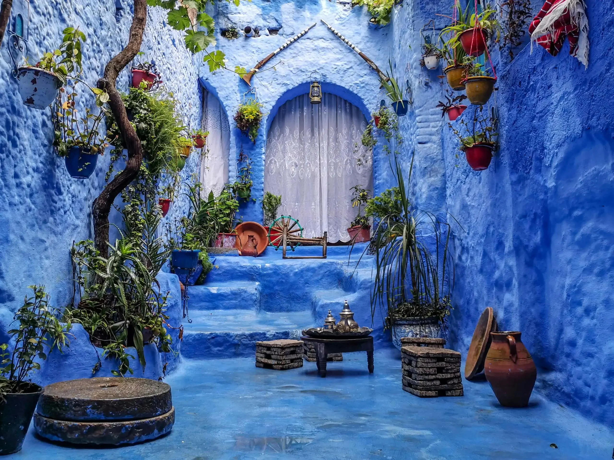 Blue streets of Morocco